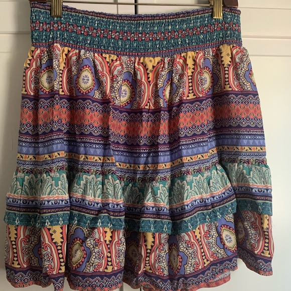 Pull-On Ruffle Detail skirt - Picture 1 of 4